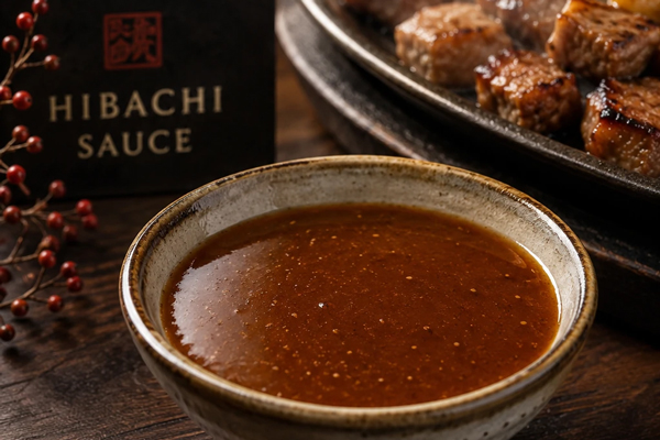 یک کاسه سس ژاپنی