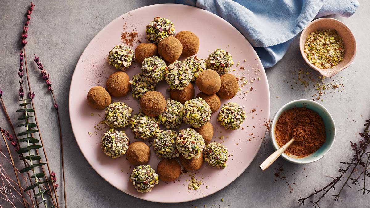 طرز تهیه ترافل شکلاتی