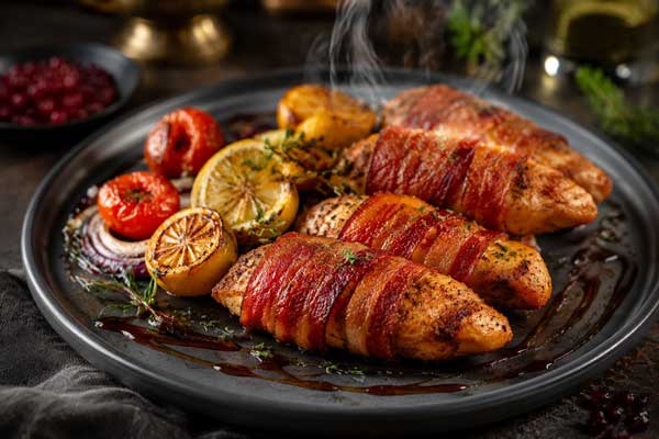 فیله مرغ بیکن استریپس پیج