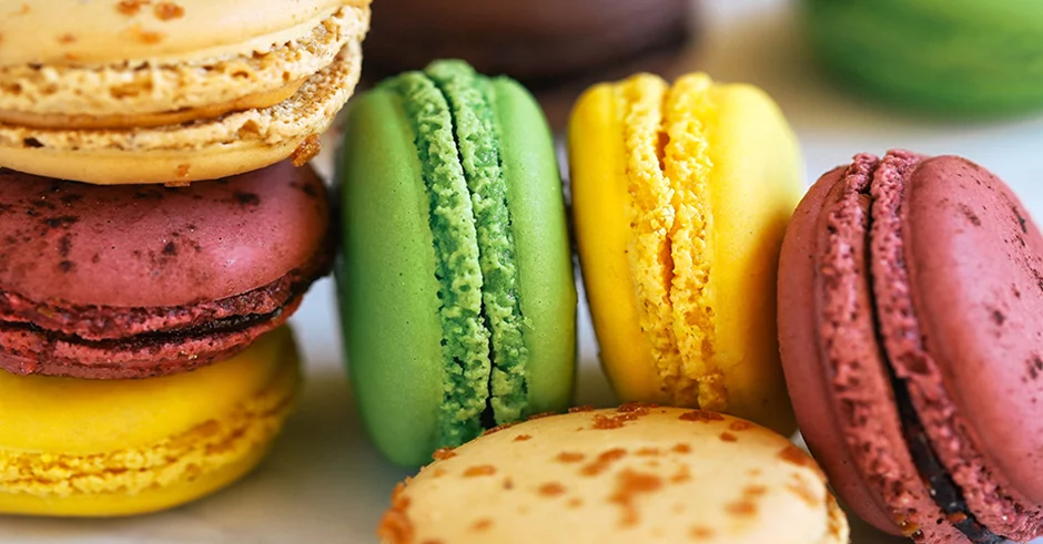 طرز تهیه شیرینی ماکارون حرفهای