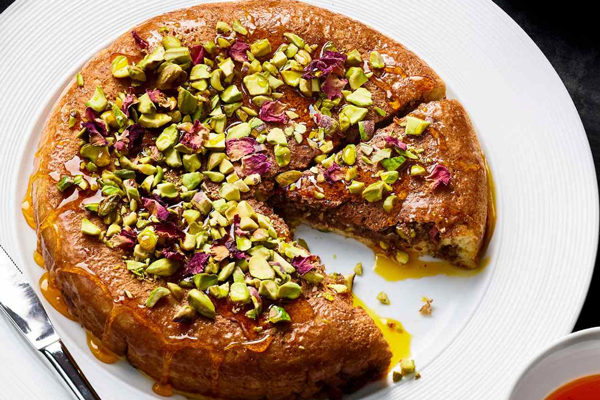 یک بشقاب خاگینه برای صبحانه