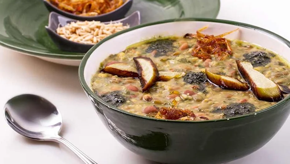 آش گندم یزدی