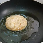 سرخ کردن کتلت گوشت