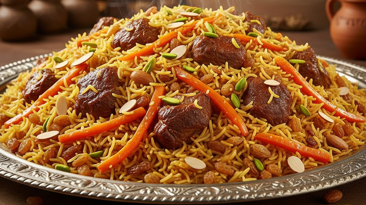 طرز تهیه قابلی پلو