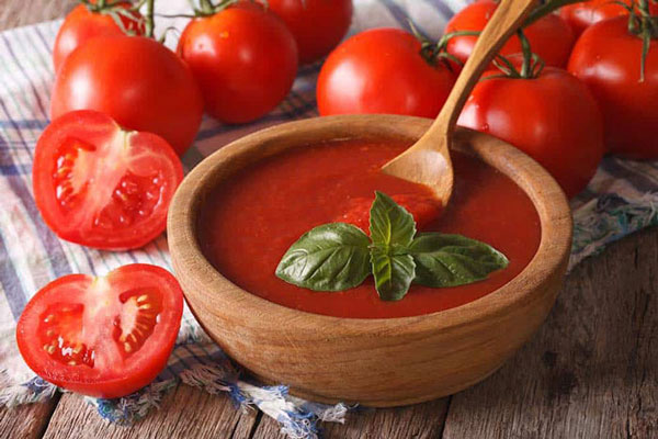 سرو سس گوجه فرنگی 