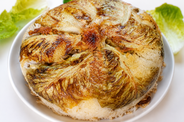ظرف ته دیگ کاهو