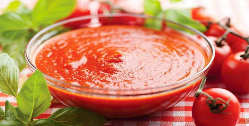 طرز تهیه سس گوجه فرنگی خانگی حرفه‌ای به سه روش - کتاب کاله