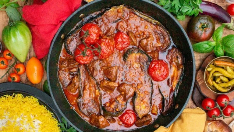 طرز تهیه خورشت بادمجان