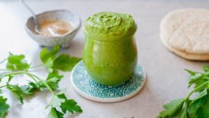 طرز تهیه سس سبز