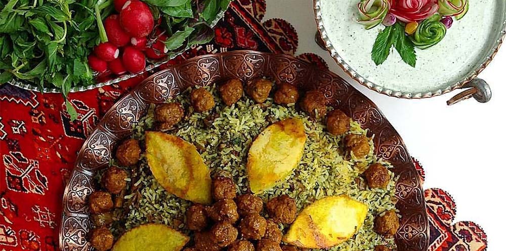 طرز تهیه شیرازی پلو