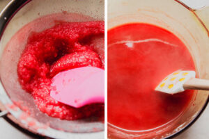 صاف کردن آب هندوانه با صافی