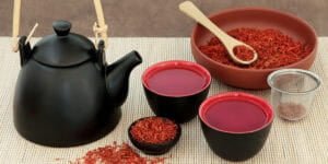 طرز تهیه چای زعفران
