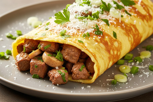 سرو املت جگر مرغ