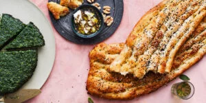 طرز تهیه نان بربری خانگی