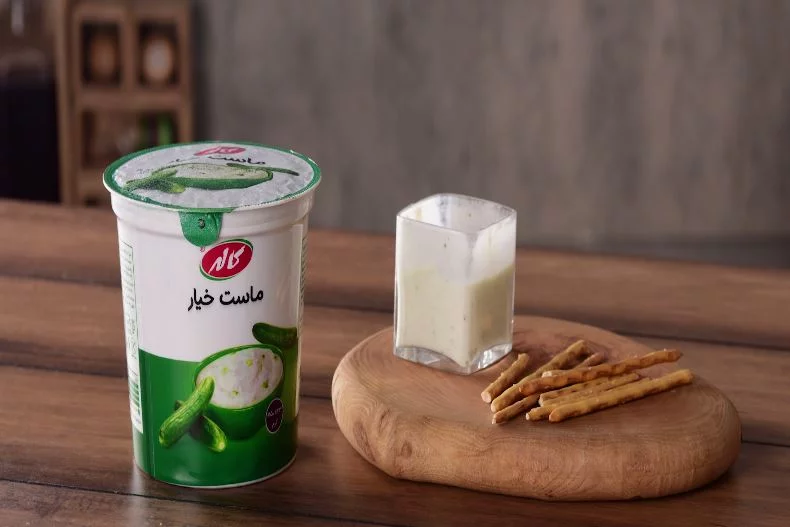 فواید مصرف ماست خیار