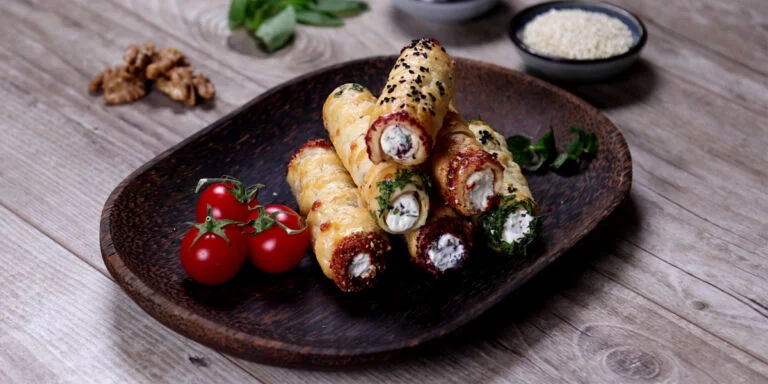 طرز تهیه فینگرفود با خمیر یوفکا یا هزارلا