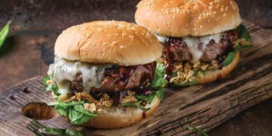 Blue Cheese Burgers