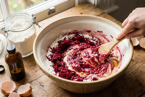 تهیه مایه کیک هندوانه