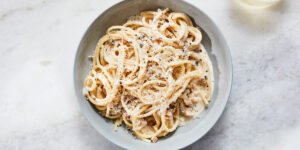 طرز تهیه اسپاگتی مرغ