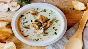 سوپ خامه ای وگان