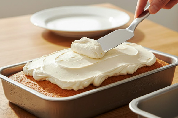 خامه‌کشی کیک هویج و کدوحلوایی