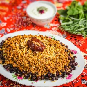 غذای برنجی برای شام شب یلدا