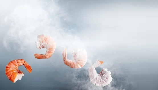 انجماد سریع انفرادی به روش آی کیو اف با نیتروژن مایع 