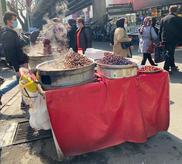 غذای خیابانی در ایران