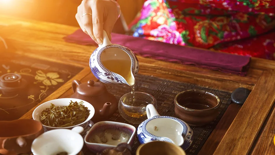 ظروف مخصوص نوشیدن چای