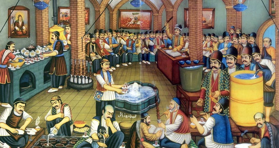 فرهنگ قهوه ایران