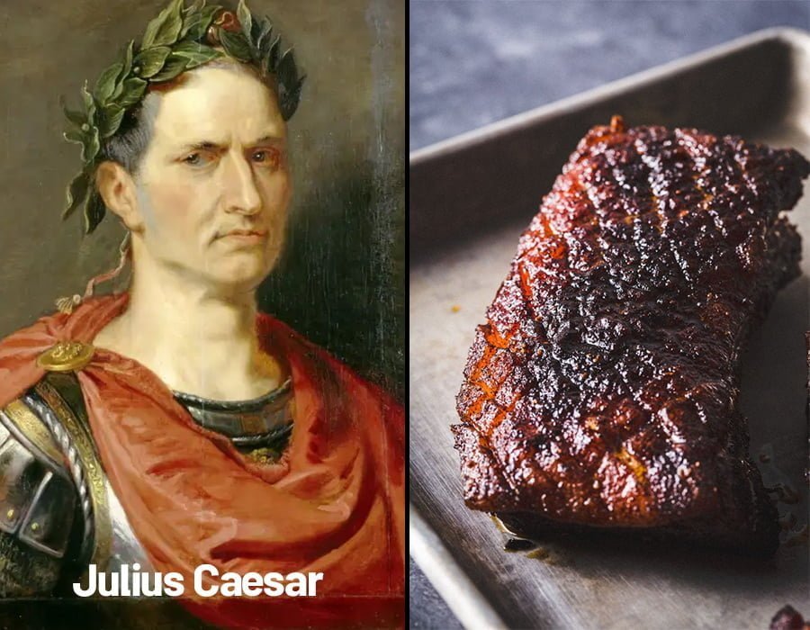عادات غذایی ژولیوس سزار