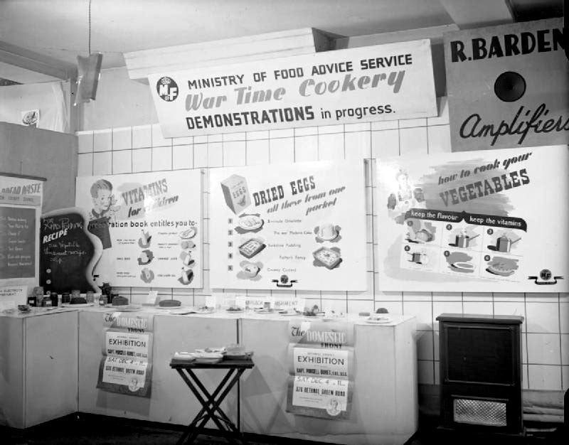 تلاش های وزارت غذای بریتانیا در جنگ دوم جهانی 