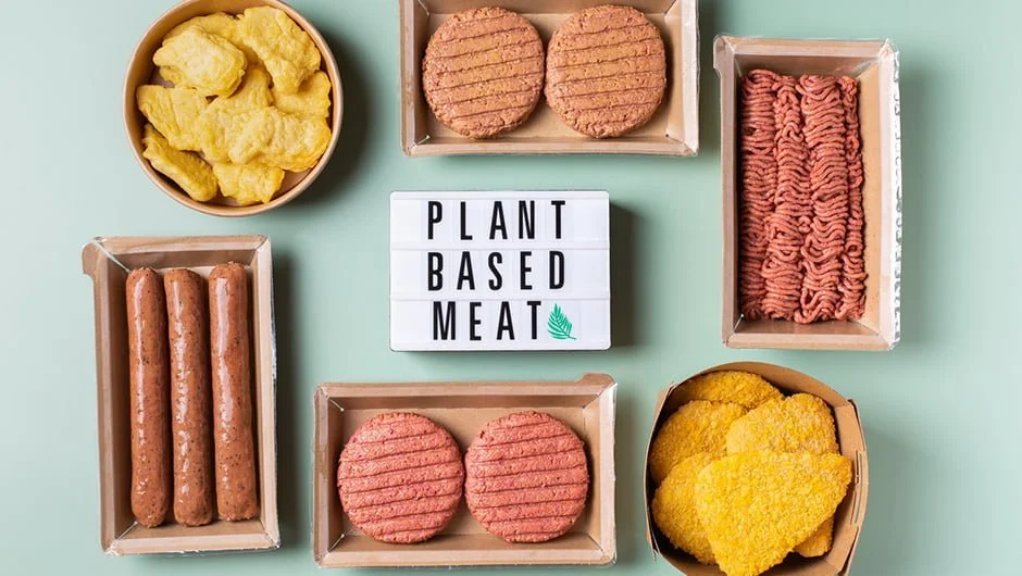 گوشت با پایه گیاهی