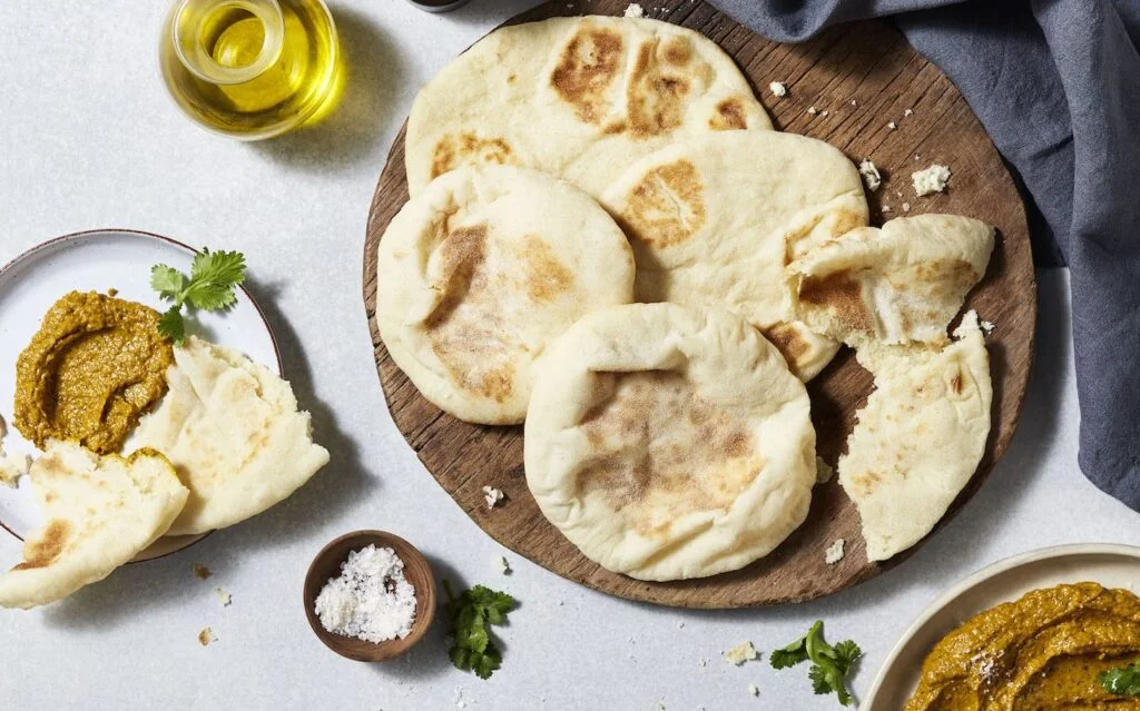 طرز تهیه نان پیتا