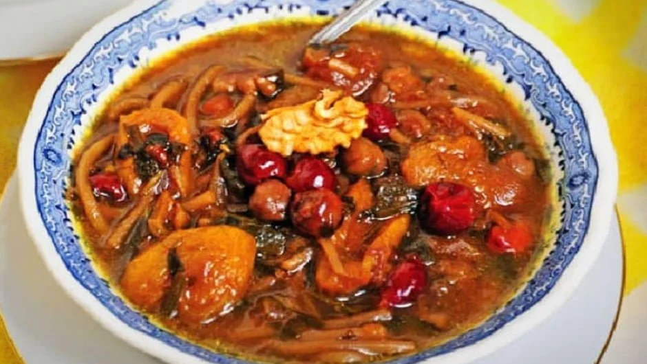 آش میوه یا اریشته آشی اردبیل