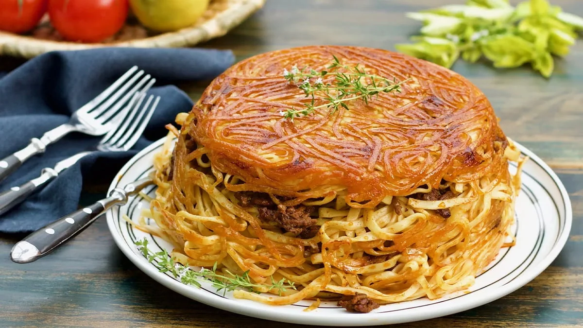 روش پخت ماکارونی