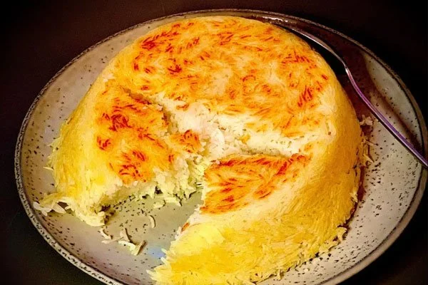 طرز تهیه برنج ساده به روش کته