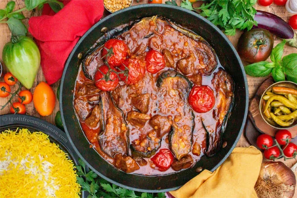 خورش قیمه بادمجان