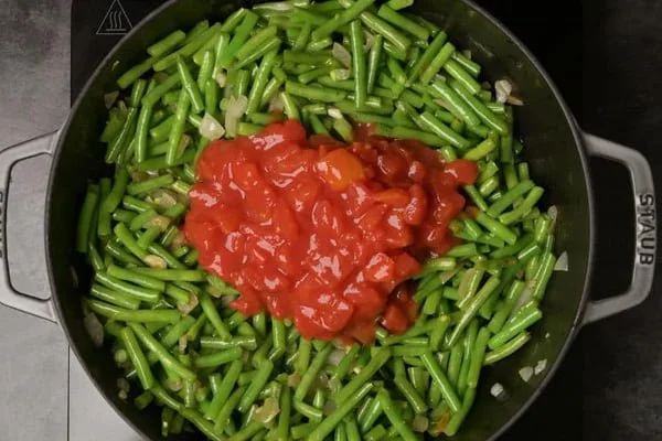 خوراک لوبیا سبز