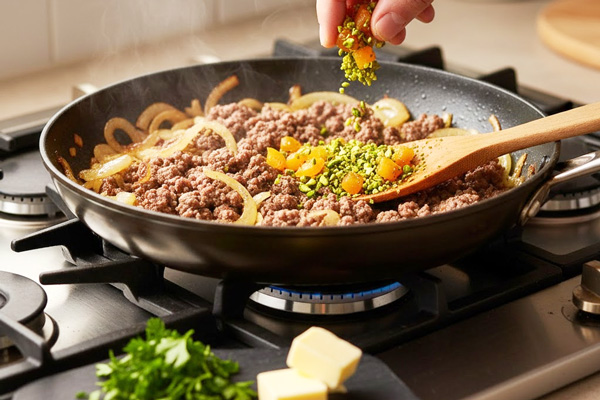 پخت مواد بورک