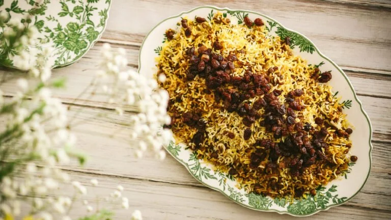طرز تهیه عدس پلو با گوشت چرخ کرده