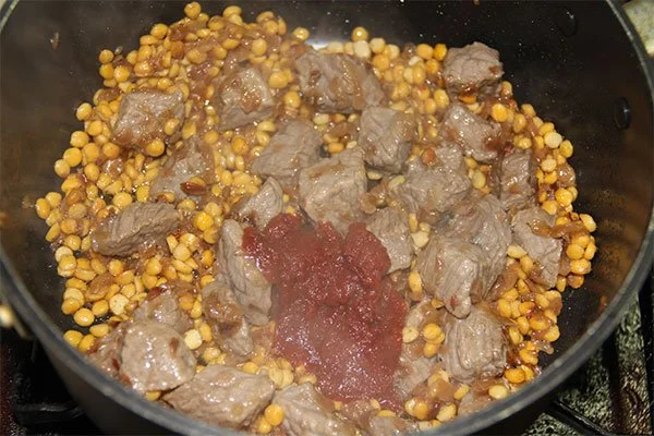 پختن خورشت قیمه