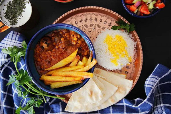 طرز تهیه قیمه سیب زمینی
