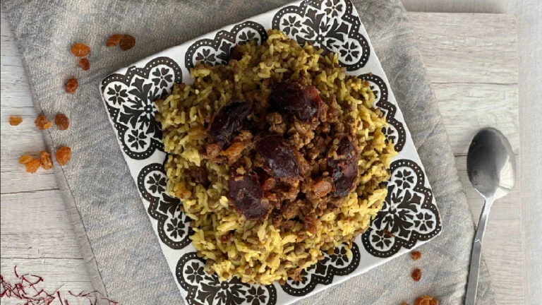 طرز تهیه عدس پلو دمی