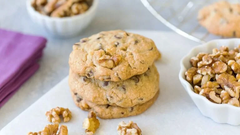 طرز تهیه کوکی گردویی