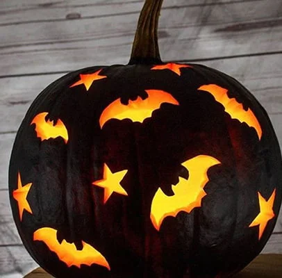 تزیین کدو حلوایی هالووین