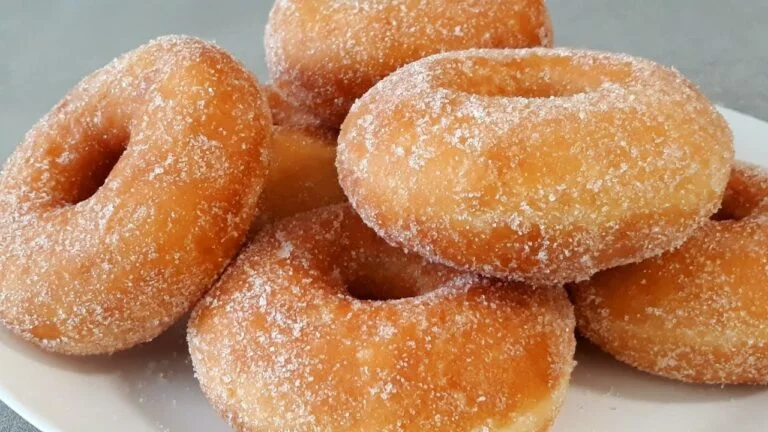 طرز تهیه دونات خانگی با آب