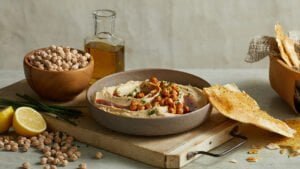 طرز تهیه حمص لبنانی