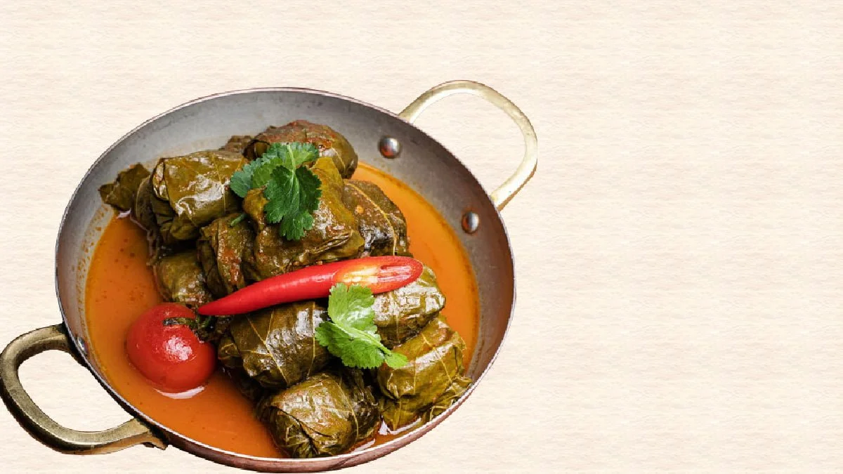 طرز تهیه انواع سس دلمه برگ انگور