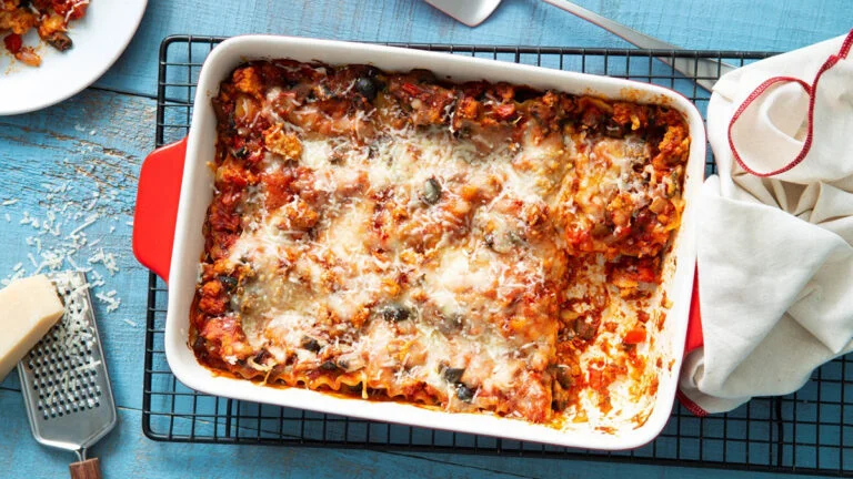 طرز تهیه لازانیا مرغ